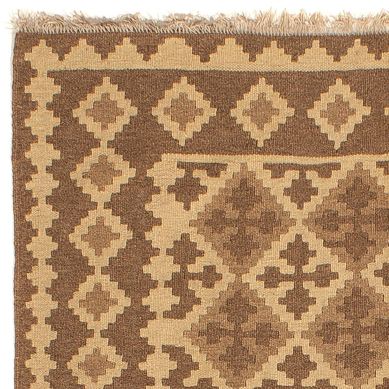 Tapis Kelim - Oriental - 188 x 148 cm - marron clair