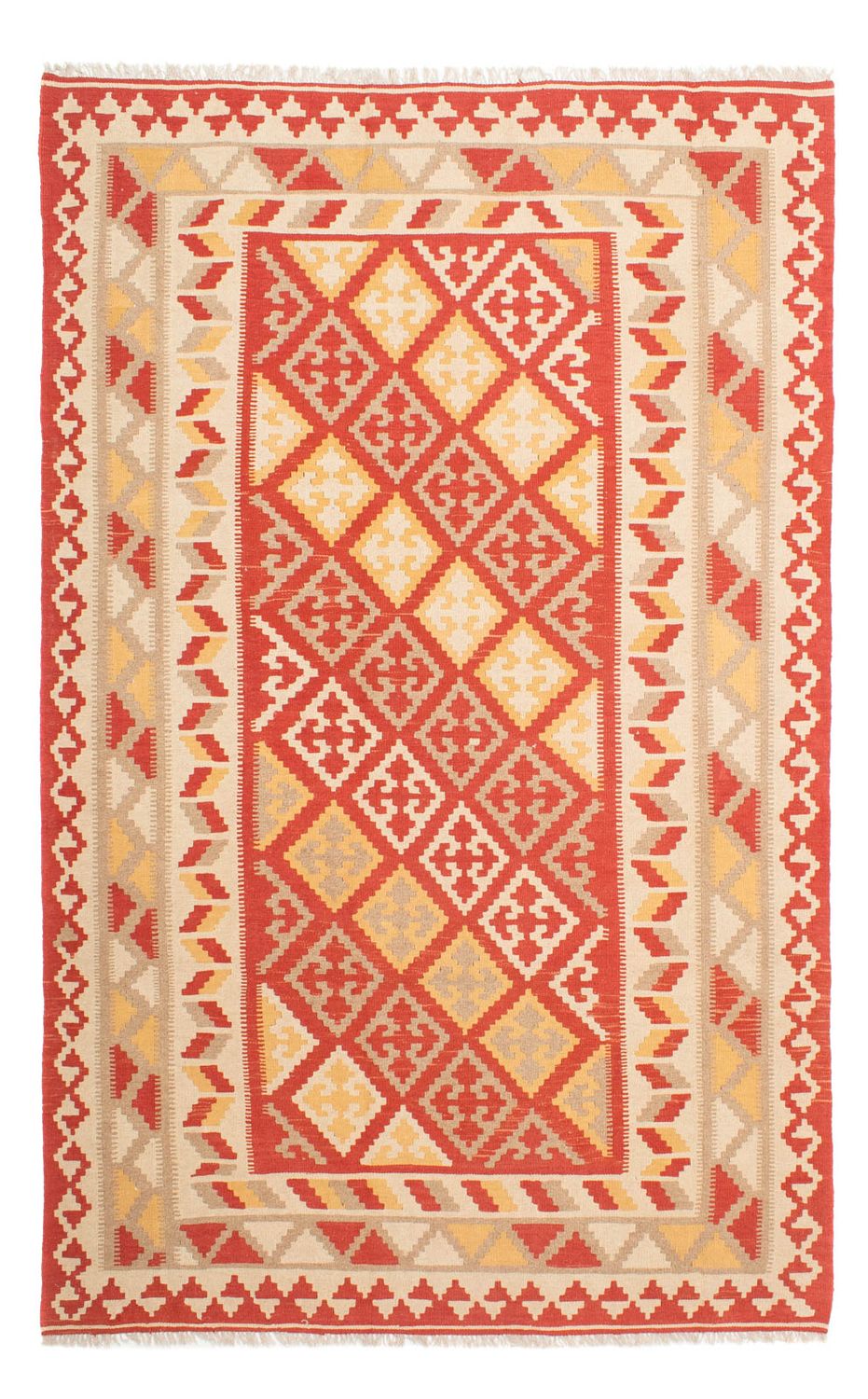 Tapis Kelim - Oriental - 311 x 203 cm - multicolore