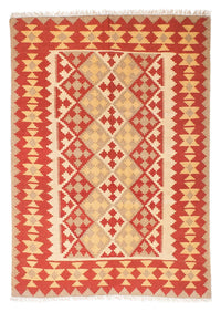 Tapis Kelim - Oriental - 190 x 148 cm - orange