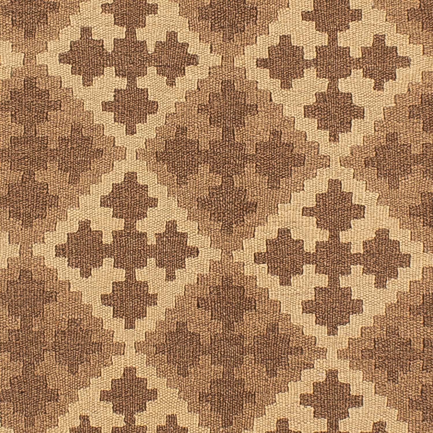 Tapis Kelim - Oriental - 192 x 145 cm - marron clair