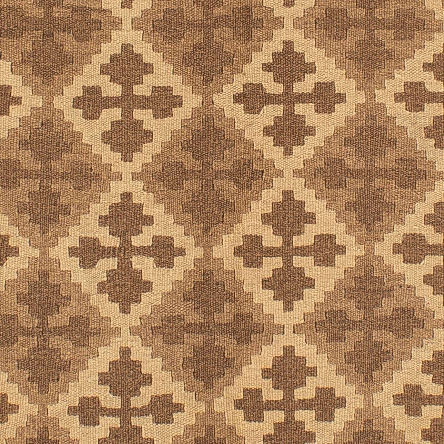 Tapis Kelim - Oriental - 189 x 145 cm - marron clair