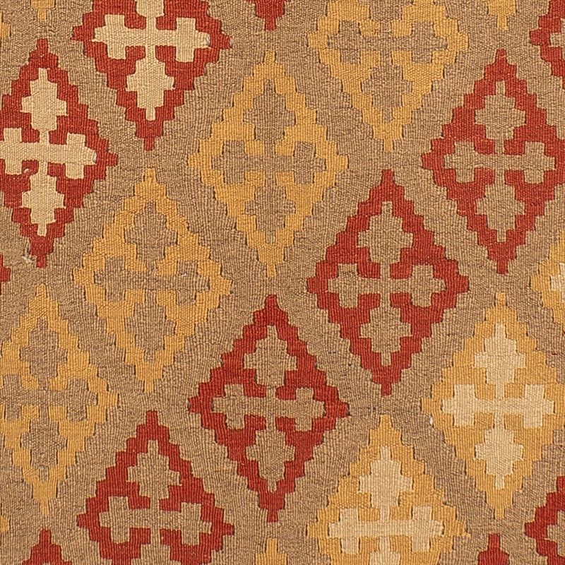 Tapis Kelim - Oriental - 198 x 146 cm - marron clair