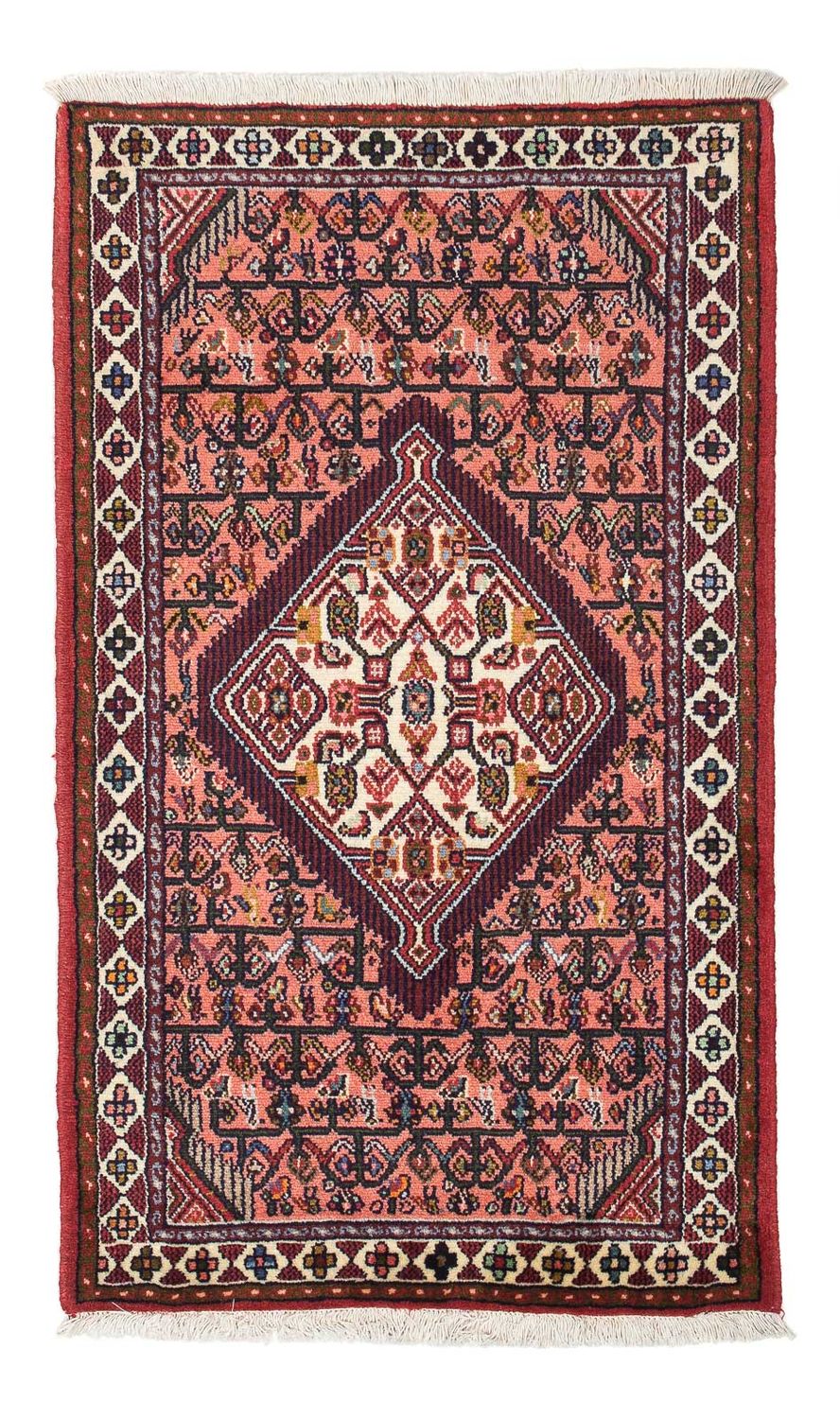 Tapis persan - Nomadic - 130 x 80 cm - rouge clair