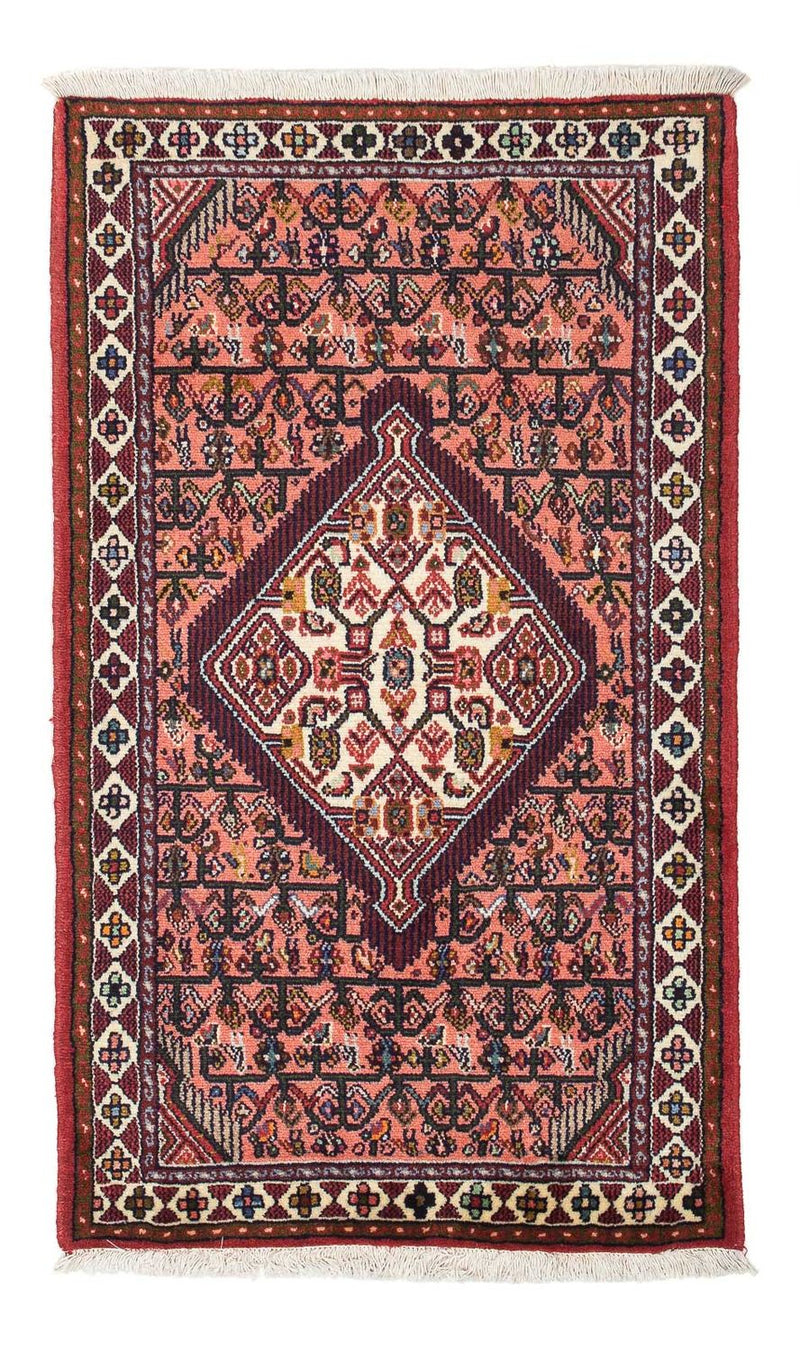 Tapis persan - Nomadic - 130 x 80 cm - rouge clair