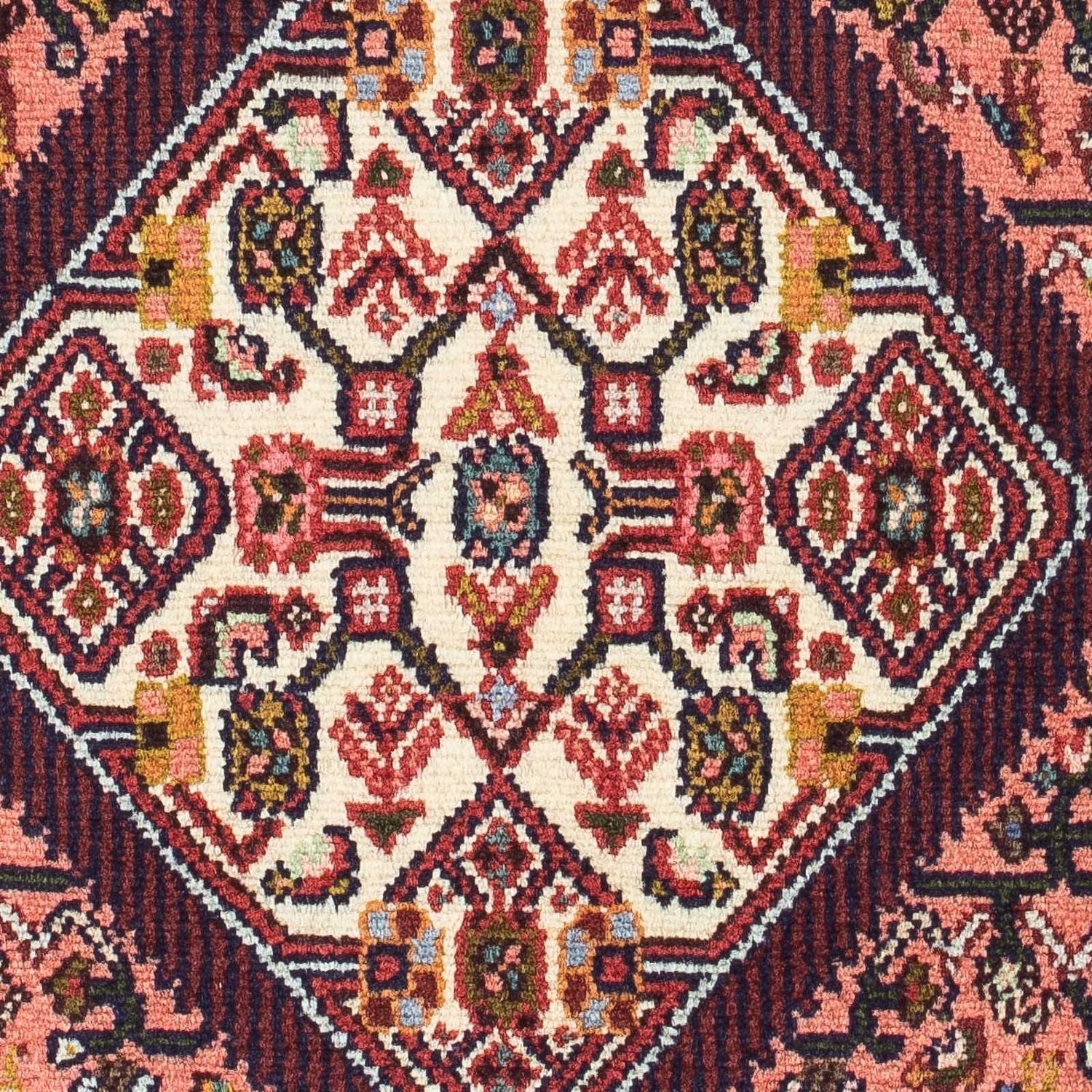 Tapis persan - Nomadic - 130 x 80 cm - rouge clair