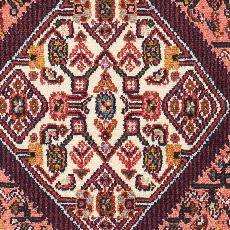 Tapis persan - Nomadic - 130 x 80 cm - rouge clair