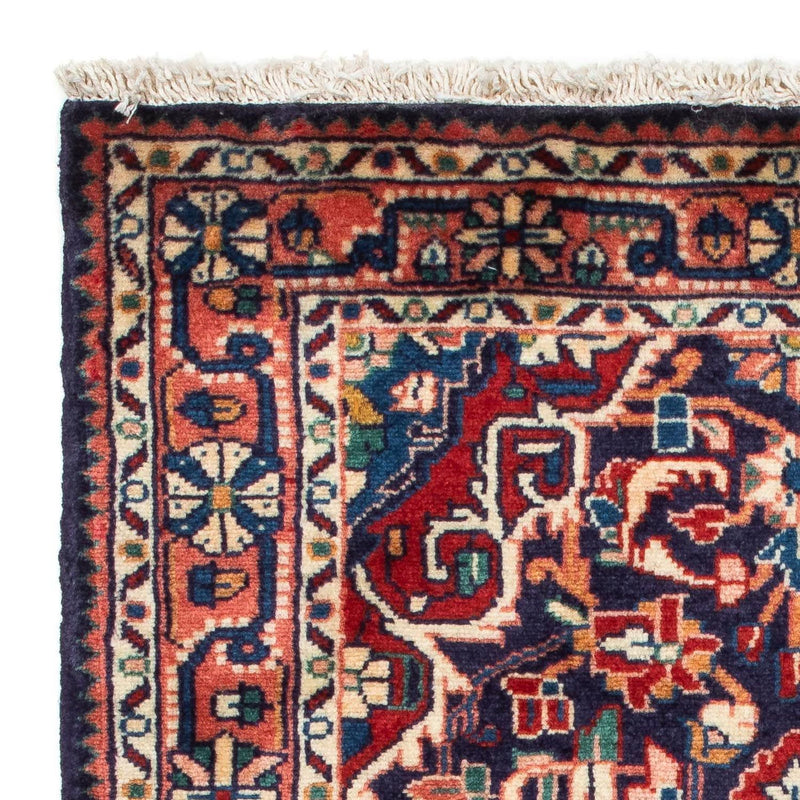 Tapis persan - Nomadic - 131 x 80 cm - bleu foncé