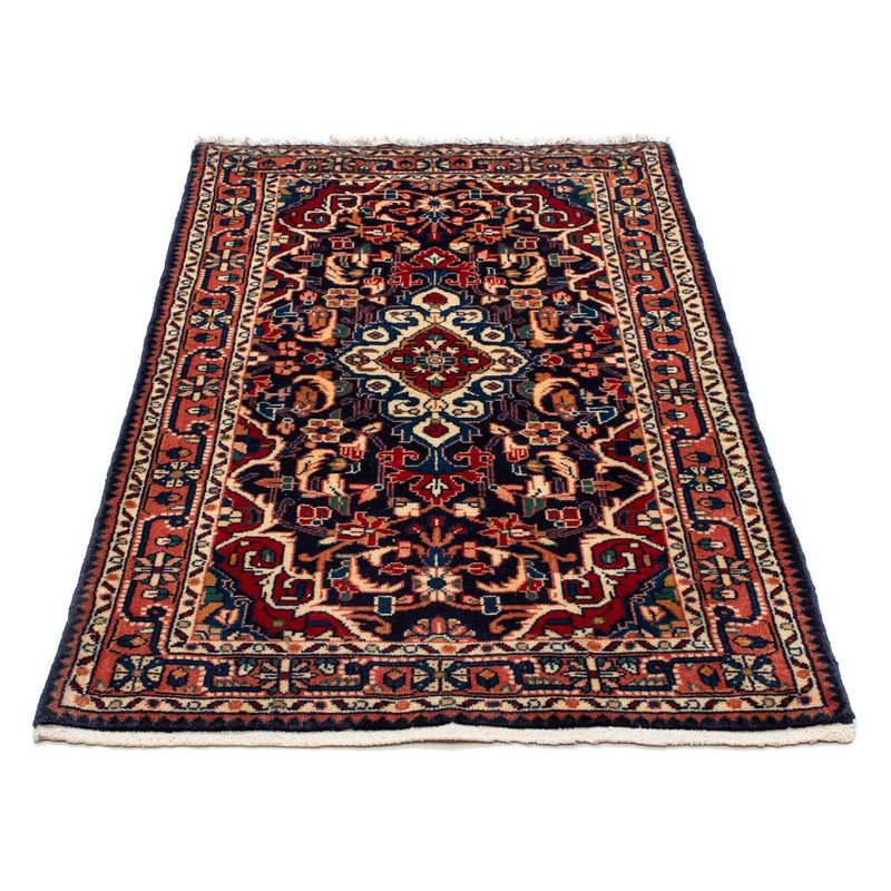 Tapis persan - Nomadic - 131 x 80 cm - bleu foncé
