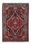 Tapis persan - Nomadic - 136 x 89 cm - bleu foncé