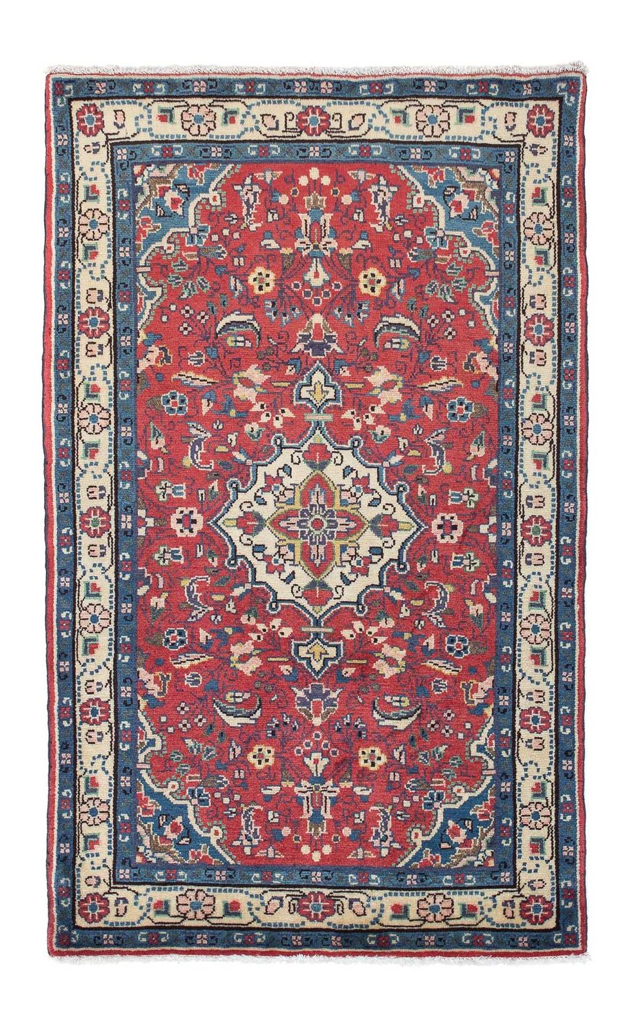 Tapis persan - Nomadic - 133 x 78 cm - rouge