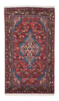 Tapis persan - Nomadic - 133 x 76 cm - rouge