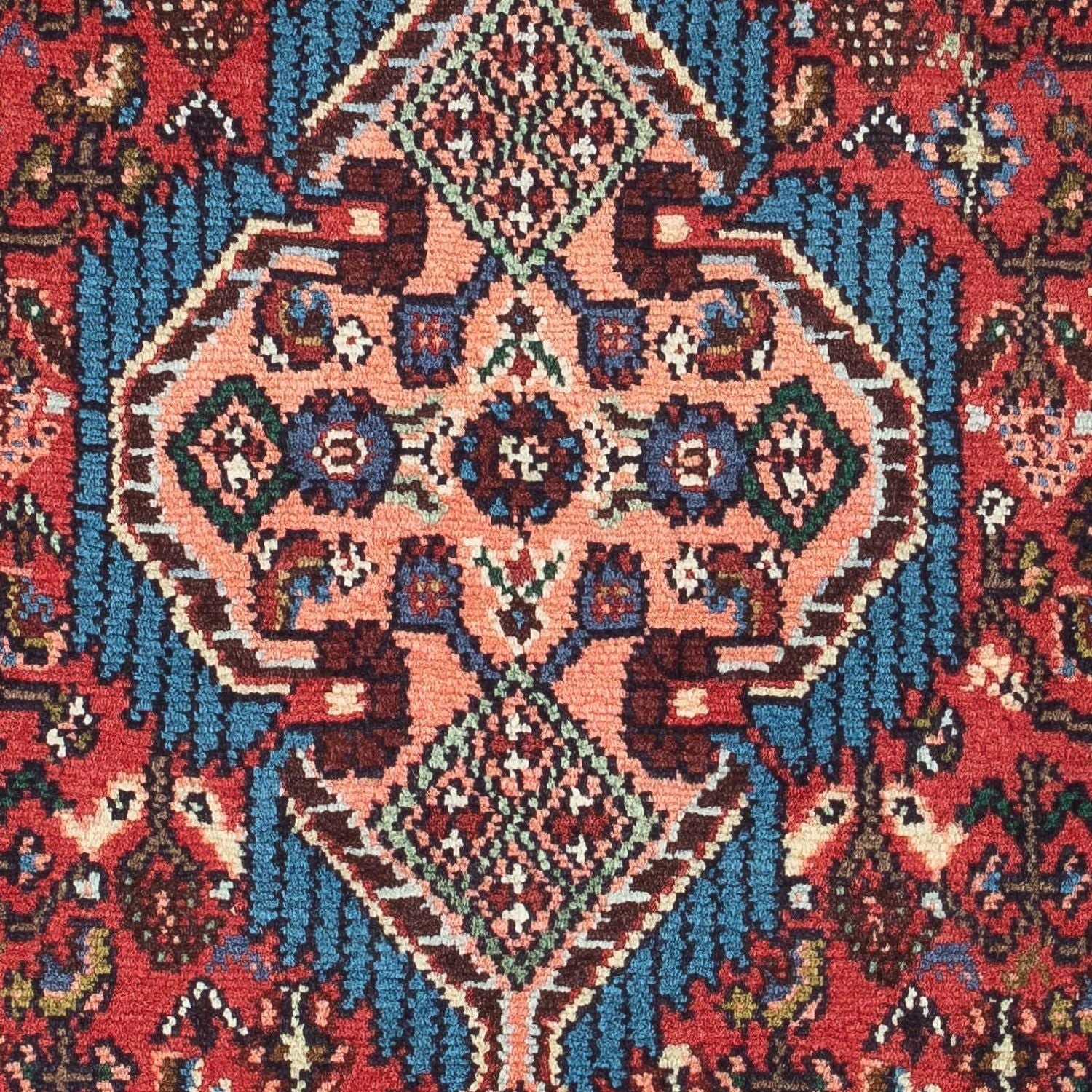 Tapis persan - Nomadic - 133 x 76 cm - rouge