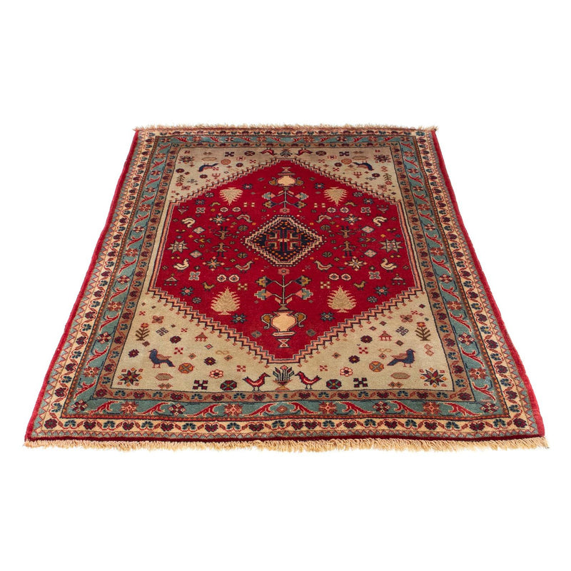 Tapis persan - Nomadic - 158 x 105 cm - rouge foncé