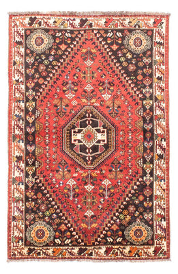 Tapis persan - Nomadic - 166 x 110 cm - rouge foncé