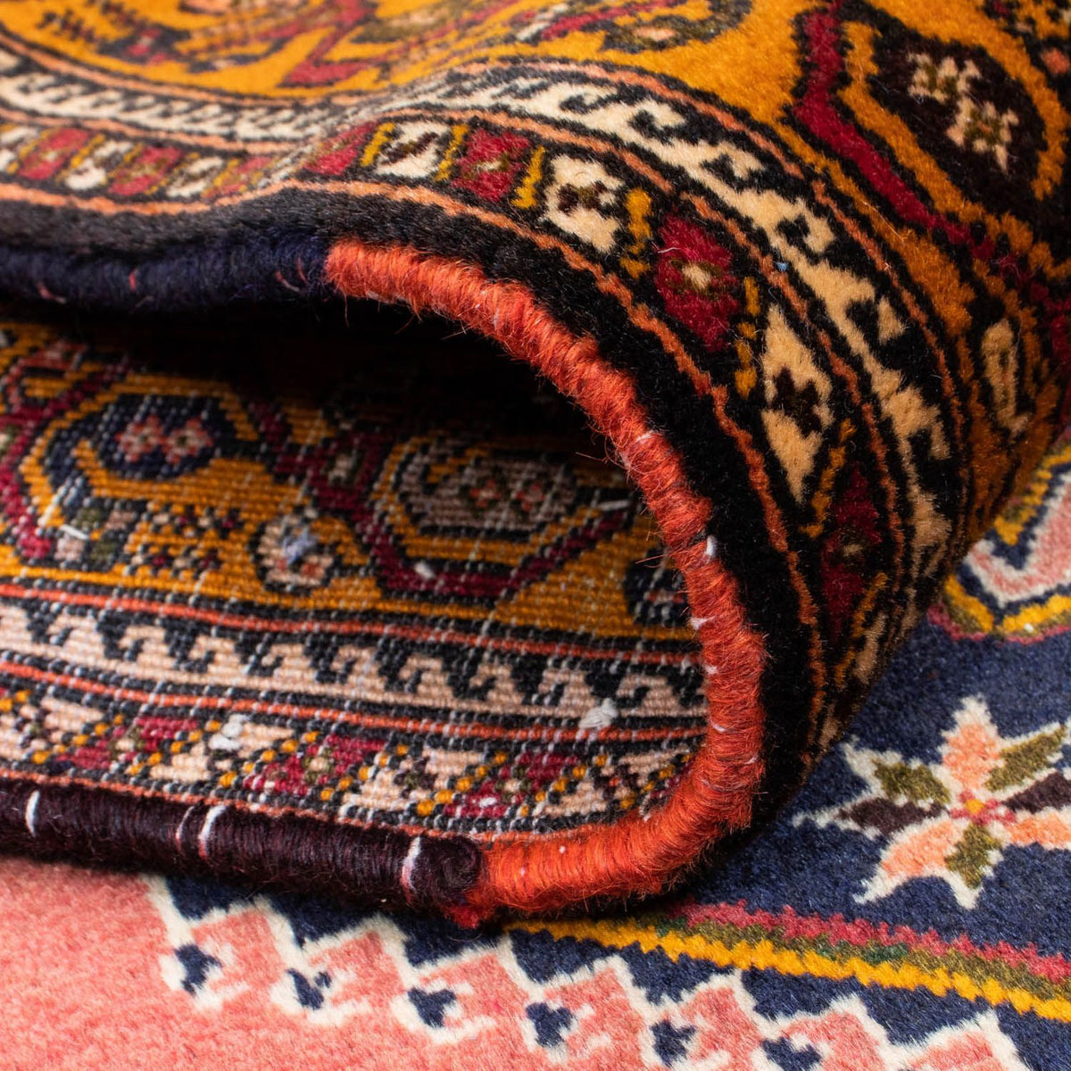 Tapis de couloir Tapis persan - Nomadic - 403 x 100 cm - rouge clair