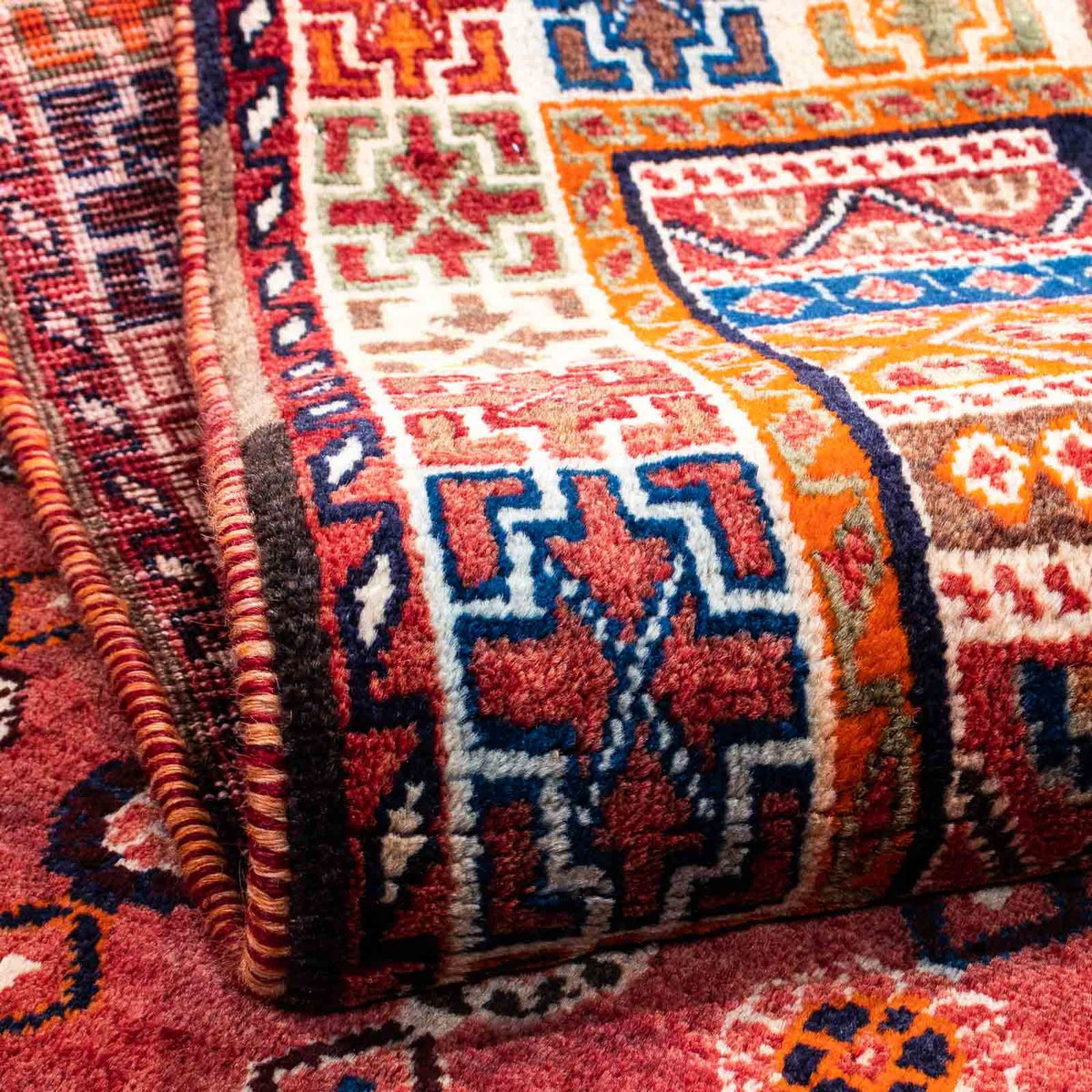 Tapis persan - Nomadic - 270 x 175 cm - rouge foncé