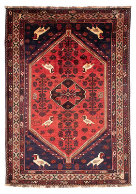 Tapis persan - Nomadic - 312 x 215 cm - rouge clair