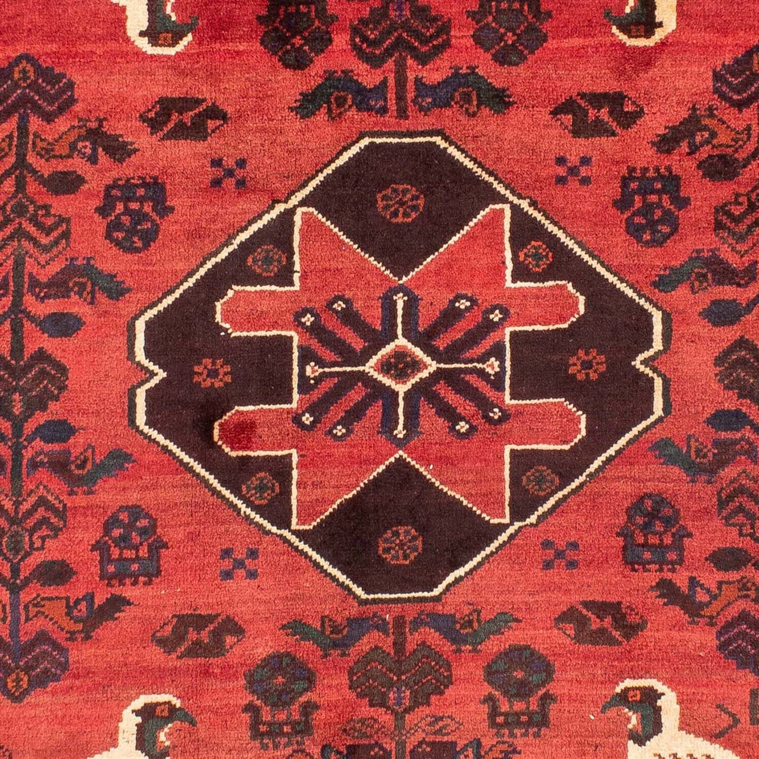 Tapis persan - Nomadic - 312 x 215 cm - rouge clair