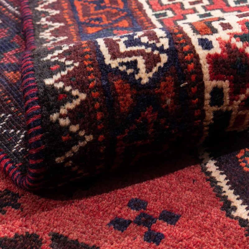Tapis persan - Nomadic - 312 x 215 cm - rouge clair