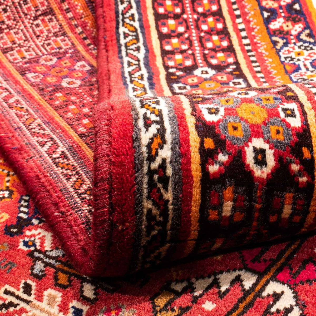 Tapis persan - Nomadic - 250 x 155 cm - rouge foncé