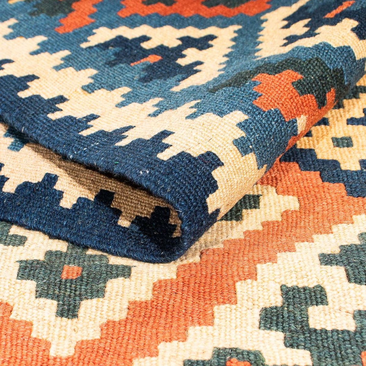 Tapis Kelim - Oriental - 265 x 218 cm - multicolore