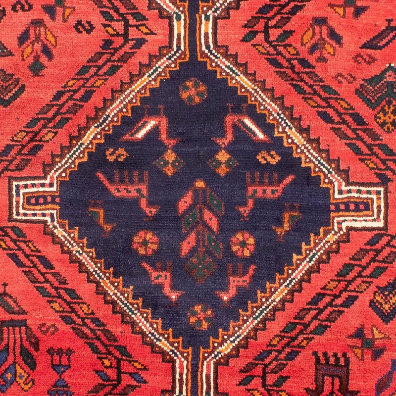 Tapis persan - Nomadic - 296 x 210 cm - rouge clair