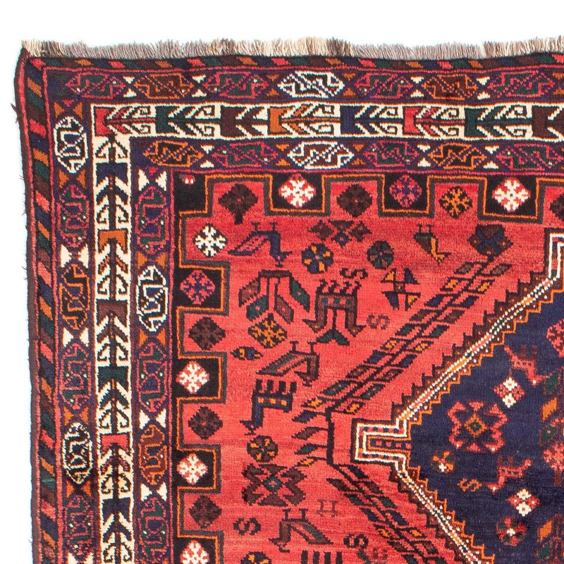 Tapis persan - Nomadic - 296 x 210 cm - rouge clair