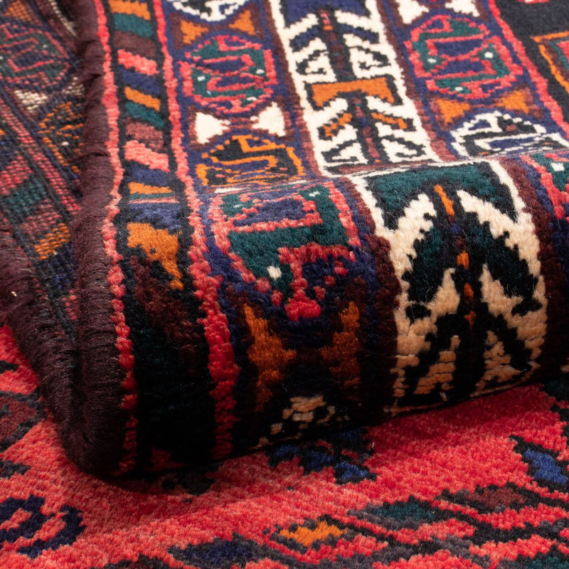 Tapis persan - Nomadic - 296 x 210 cm - rouge clair