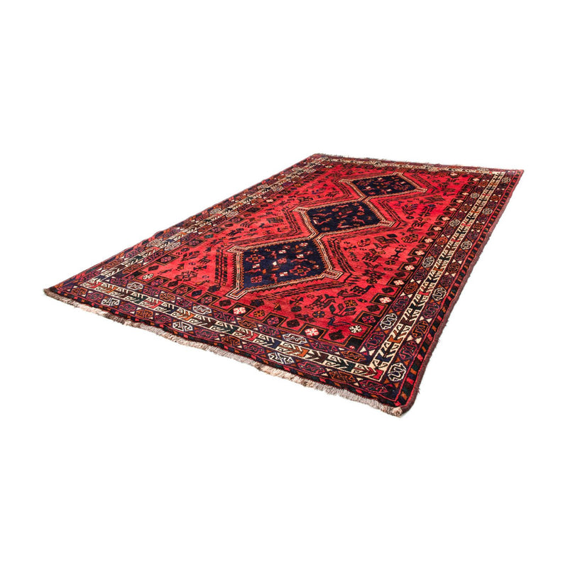 Tapis persan - Nomadic - 296 x 210 cm - rouge clair