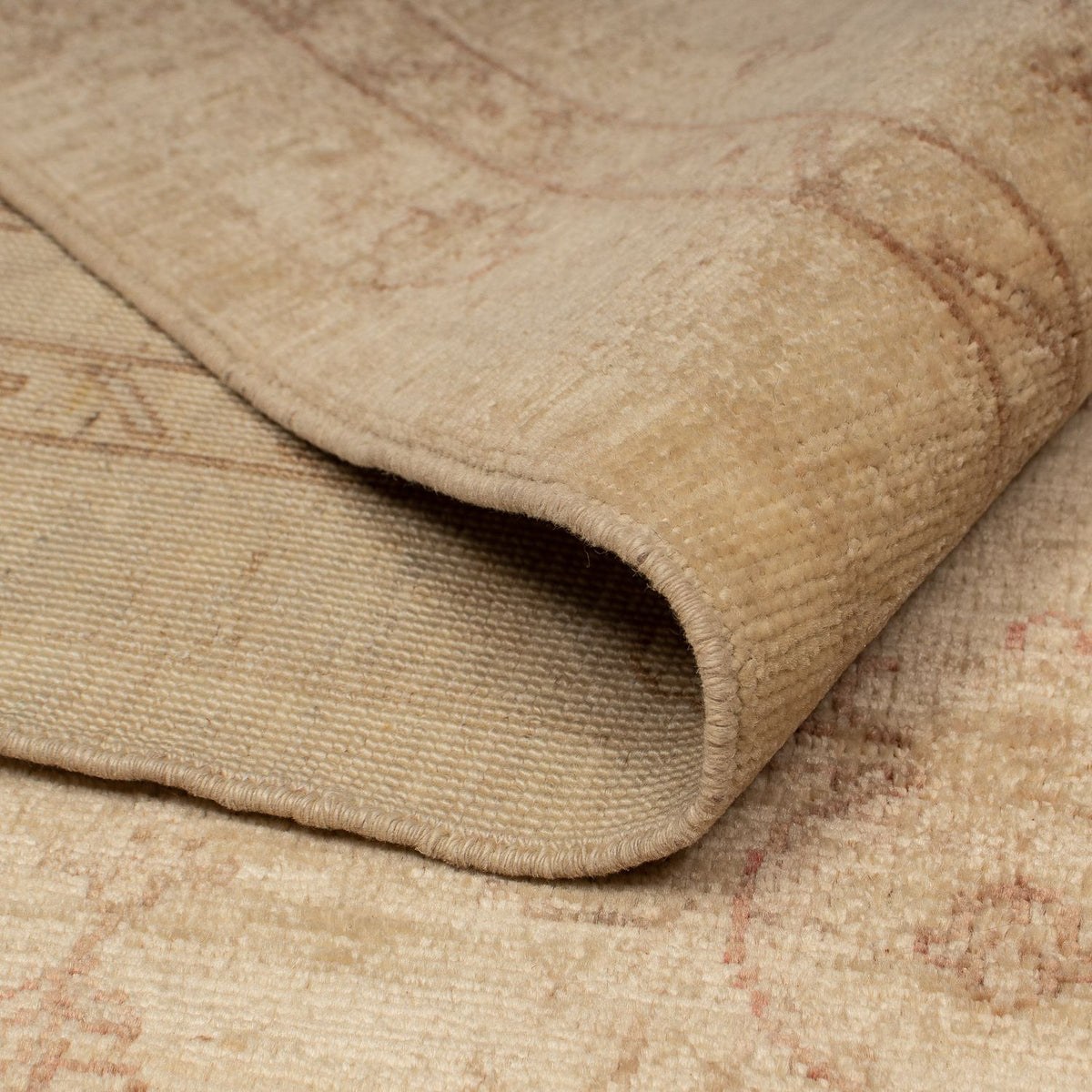 Tapis Ziegler - 293 x 249 cm - marron clair