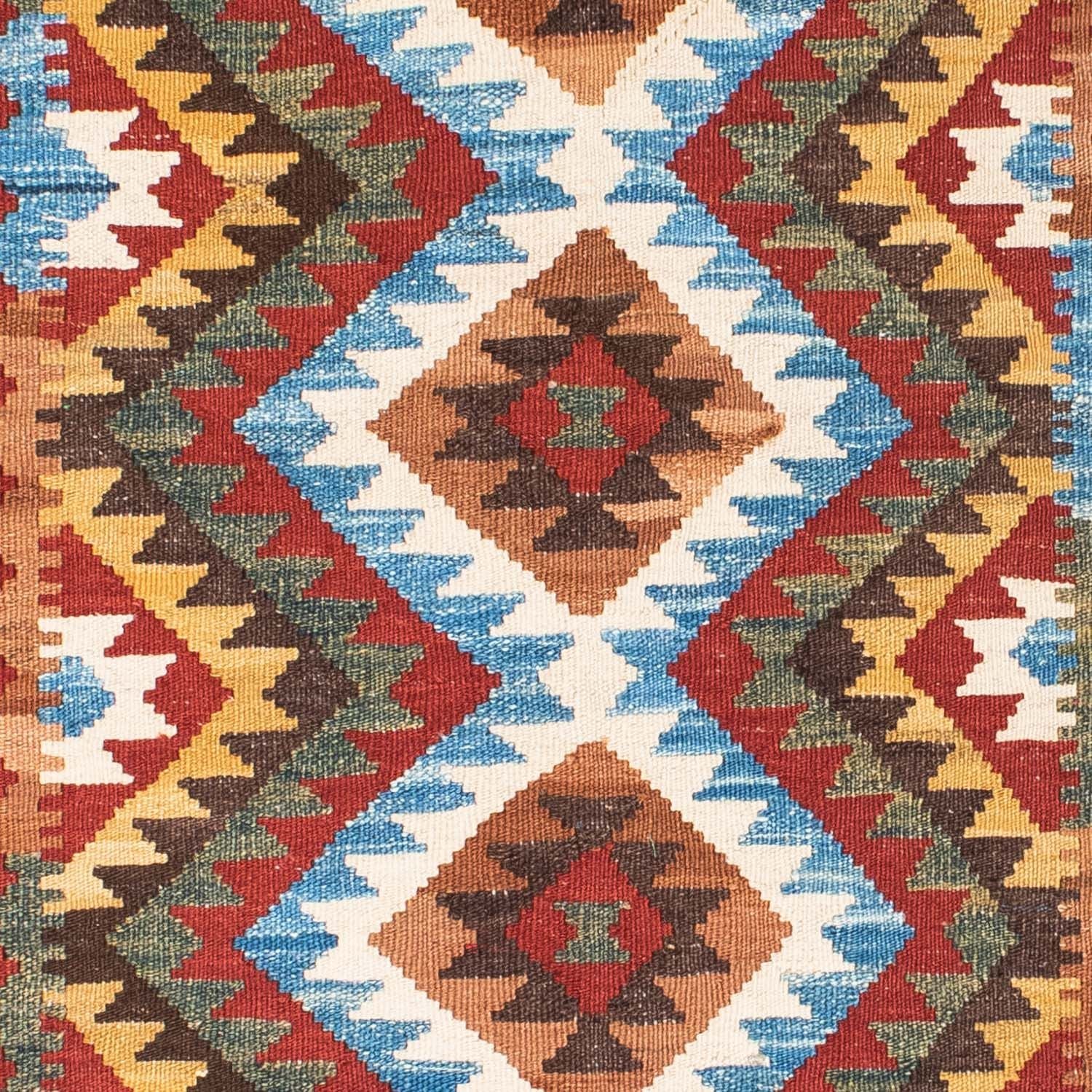 Tapis Kelim - Oriental - 201 x 102 cm - multicolore