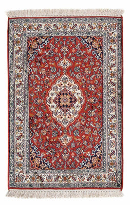 Tapis persan - Classique - 94 x 63 cm - rouge foncé