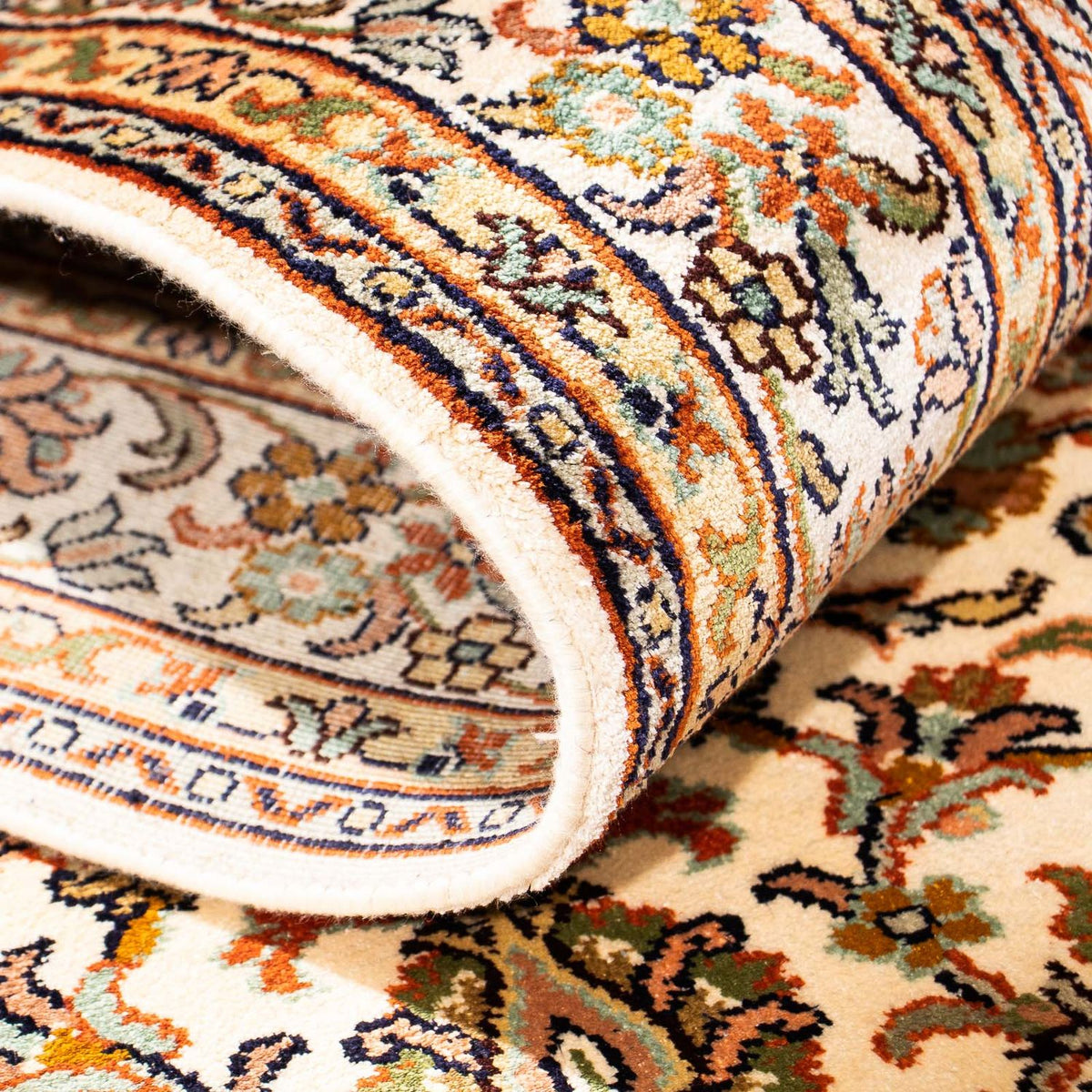 Tapis de couloir Tapis persan - Classique - 270 x 77 cm - beige