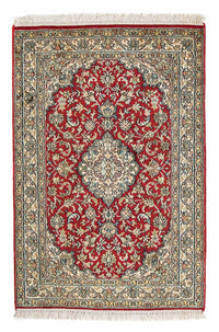 Tapis persan - Classique - 96 x 64 cm - rouge foncé