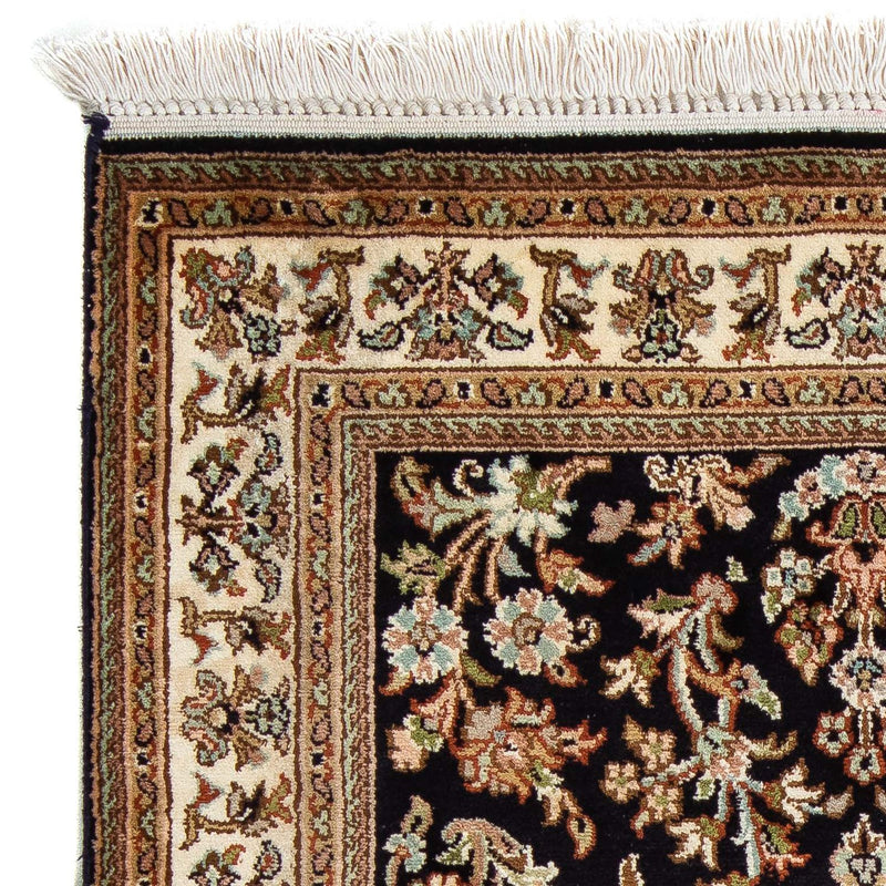 Tapis persan - Classique - 94 x 66 cm - bleu foncé