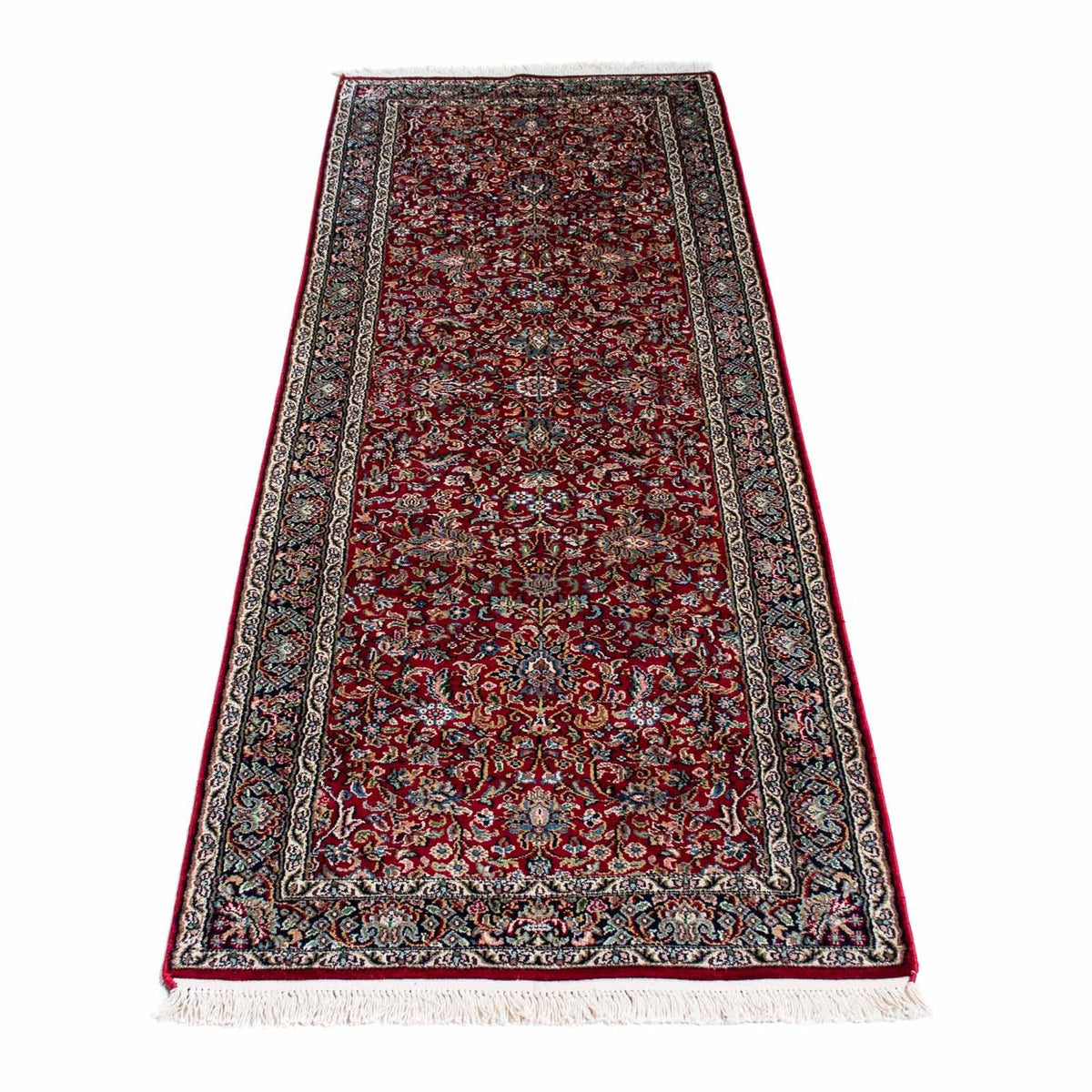 Tapis de couloir Tapis persan - Classique - 203 x 65 cm - rouge foncé