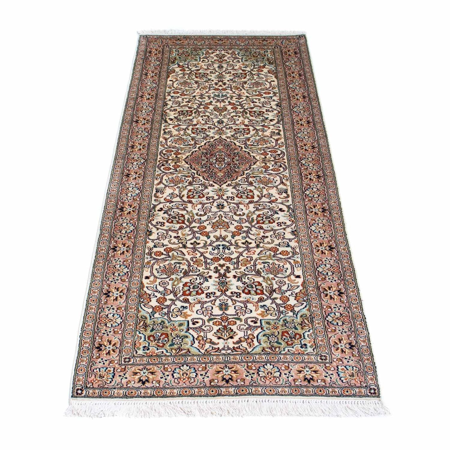 Tapis de couloir Tapis persan - Classique - 186 x 64 cm - beige