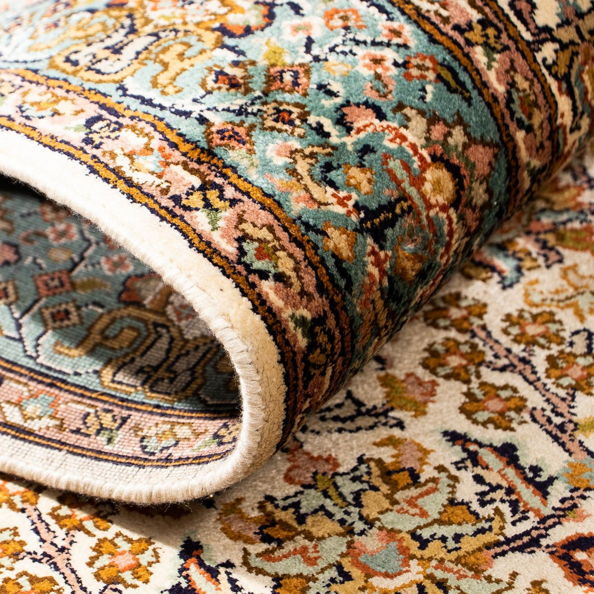 Tapis de couloir Tapis persan - Classique - 300 x 75 cm - beige