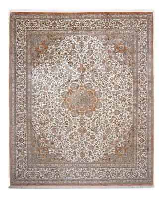 Tapis en soie - Soie du Cachemire - 304 x 241 cm - beige