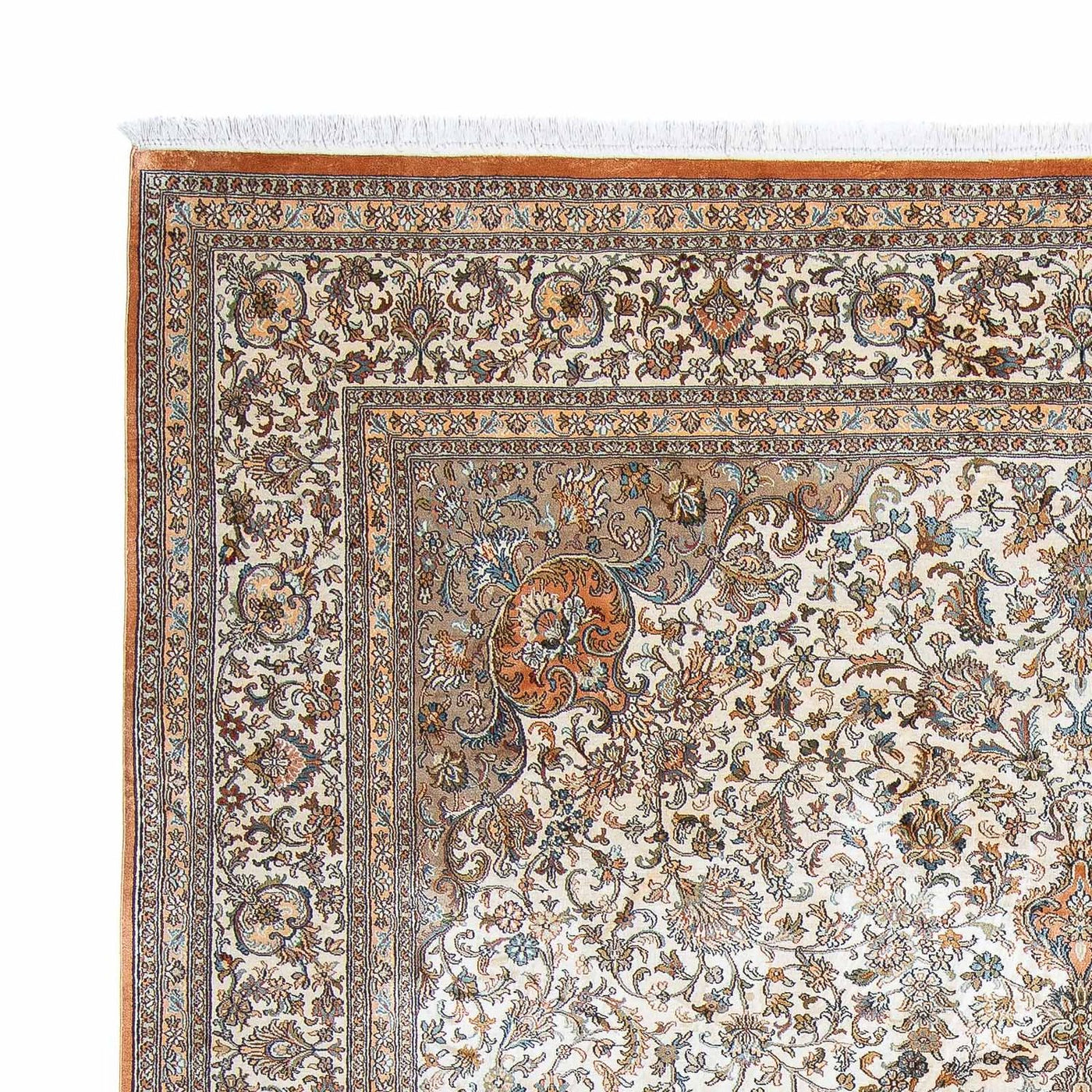 Tapis en soie du Cachemire Tapis 304x241cm - Tapis oriental