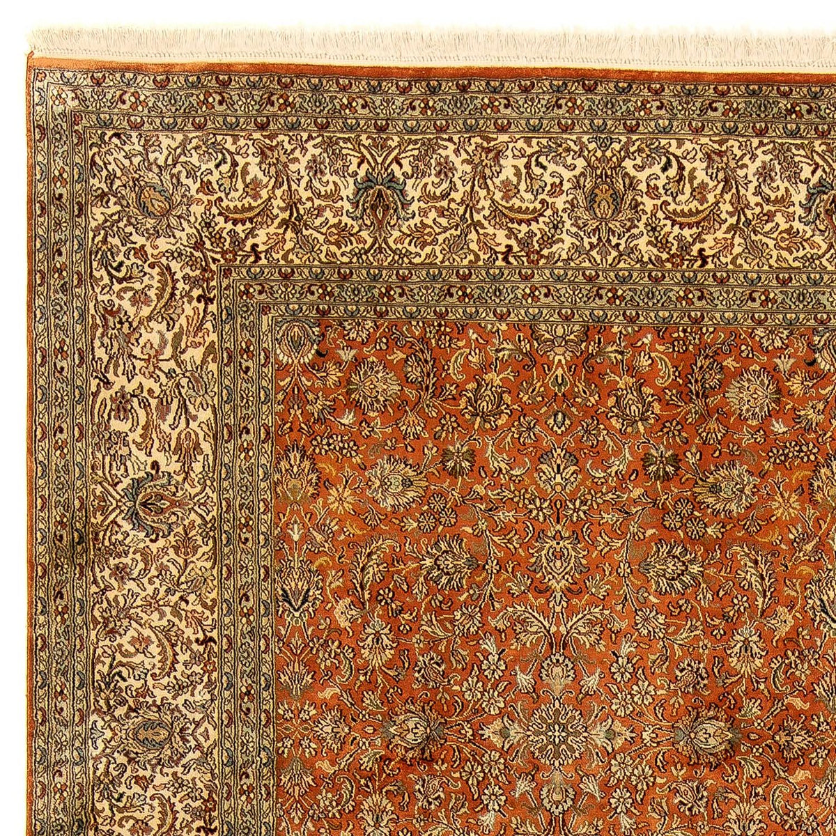 Tapis persan - Classique - 332 x 246 cm - rouille