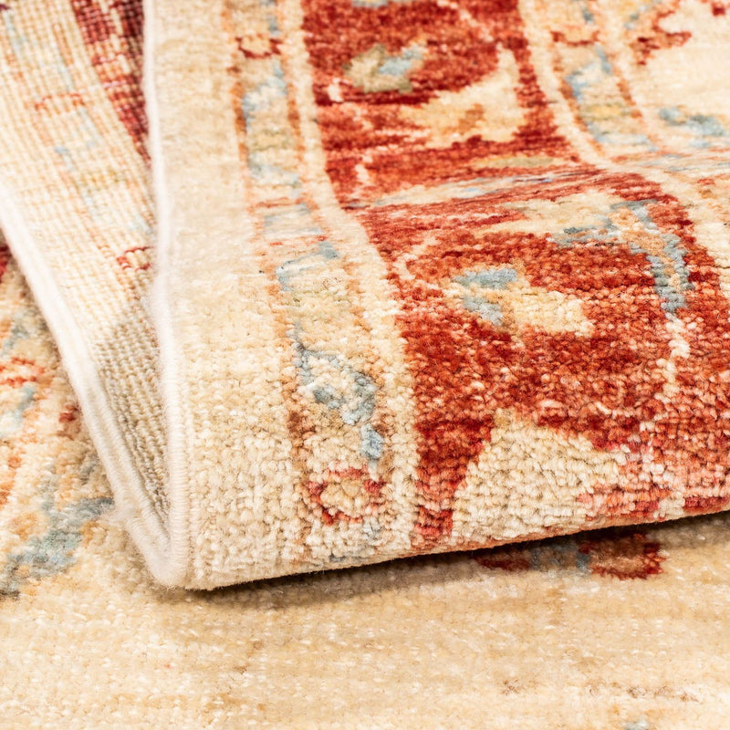 Tapis de couloir Tapis Ziegler - 246 x 77 cm - beige