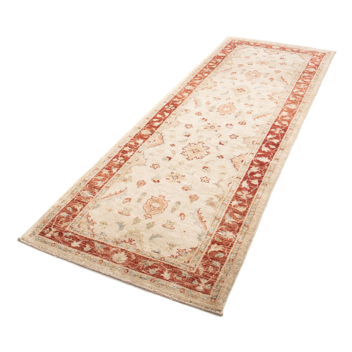 Tapis de couloir Tapis Ziegler - 246 x 77 cm - beige
