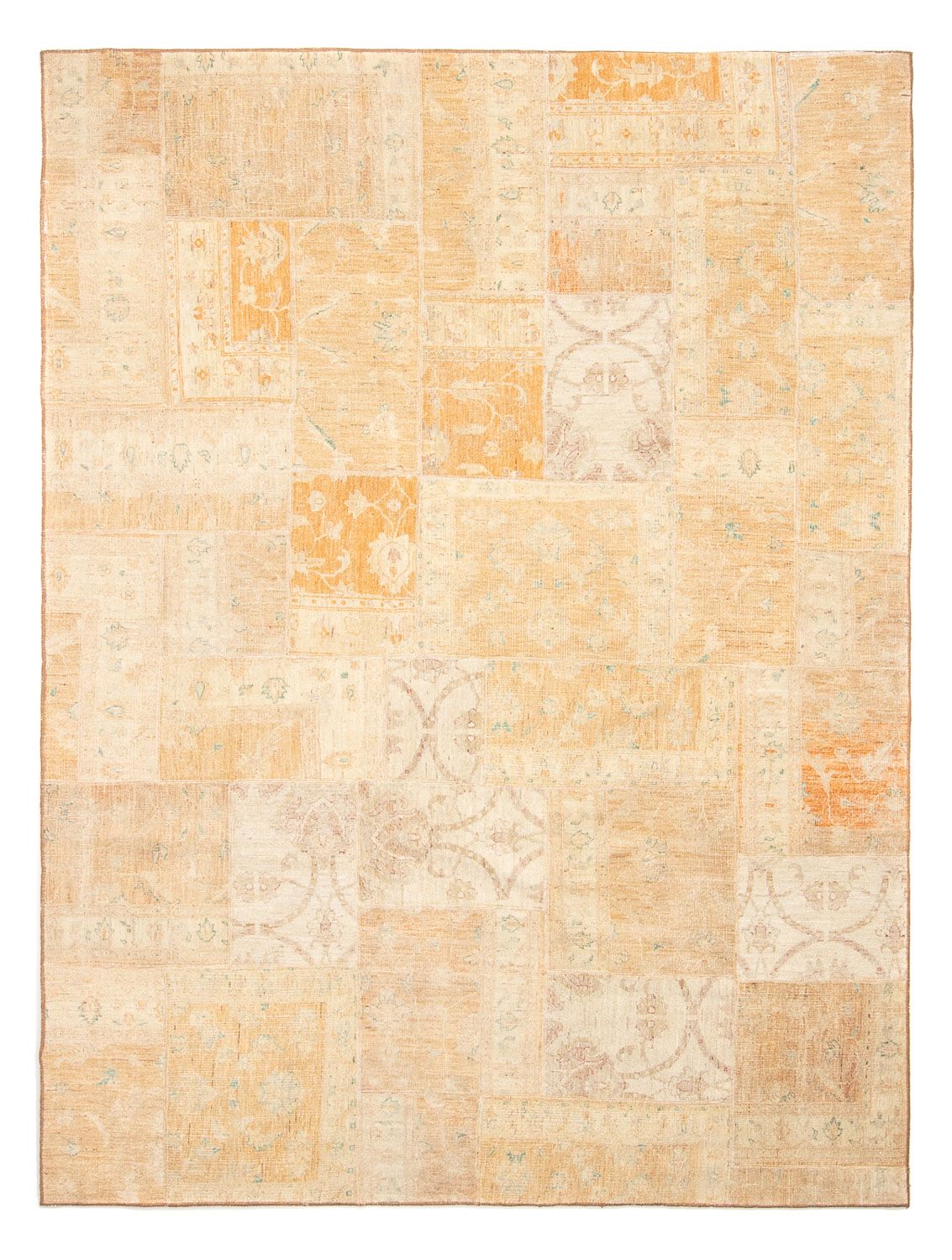 Tapis patchwork - 281 x 208 cm - multicolore