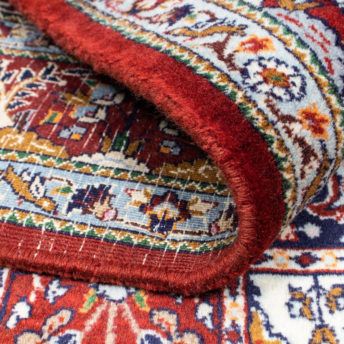 Tapis persan - Classique - 196 x 142 cm - rouge foncé