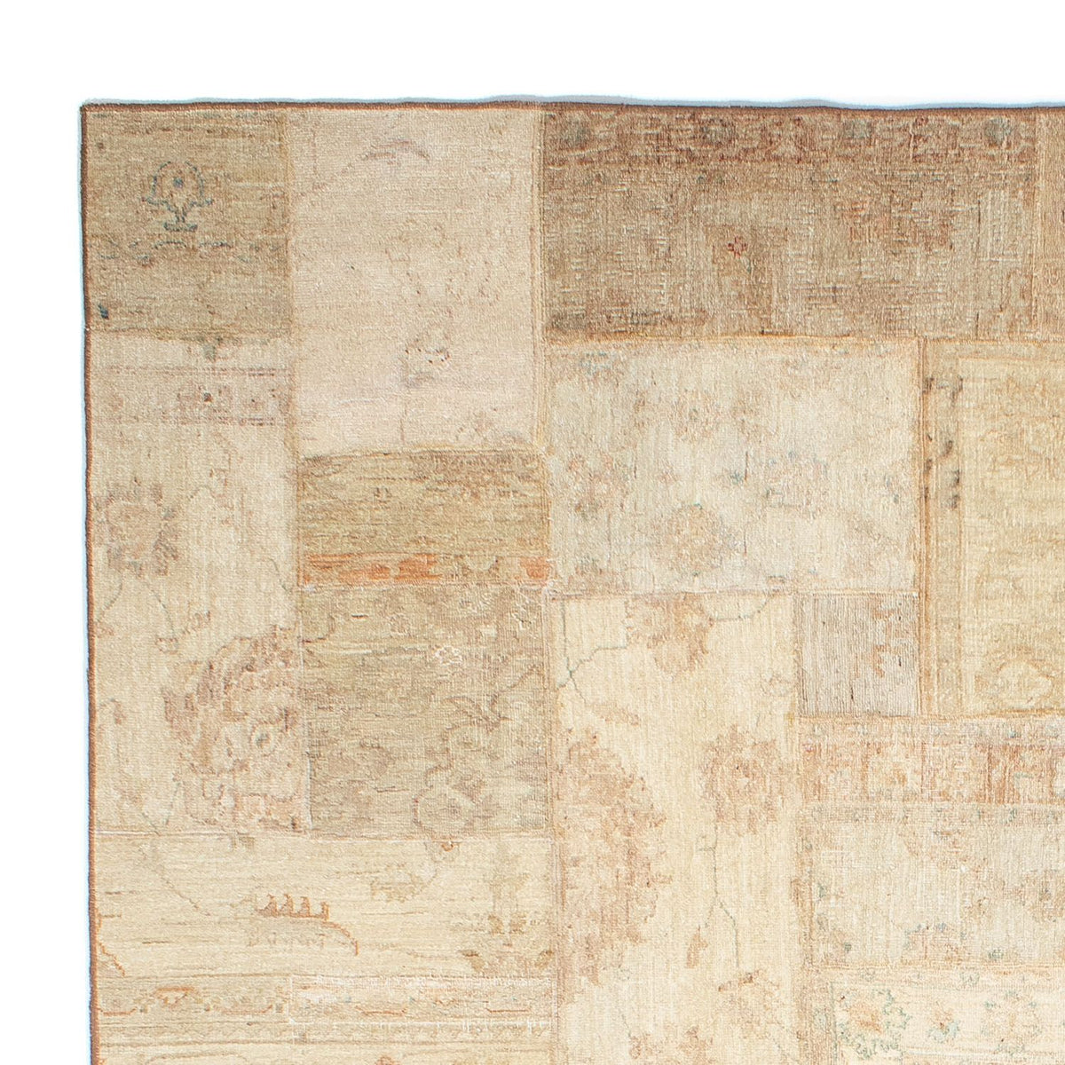 Tapis patchwork 236x299cm - Perserteppich Wollteppich