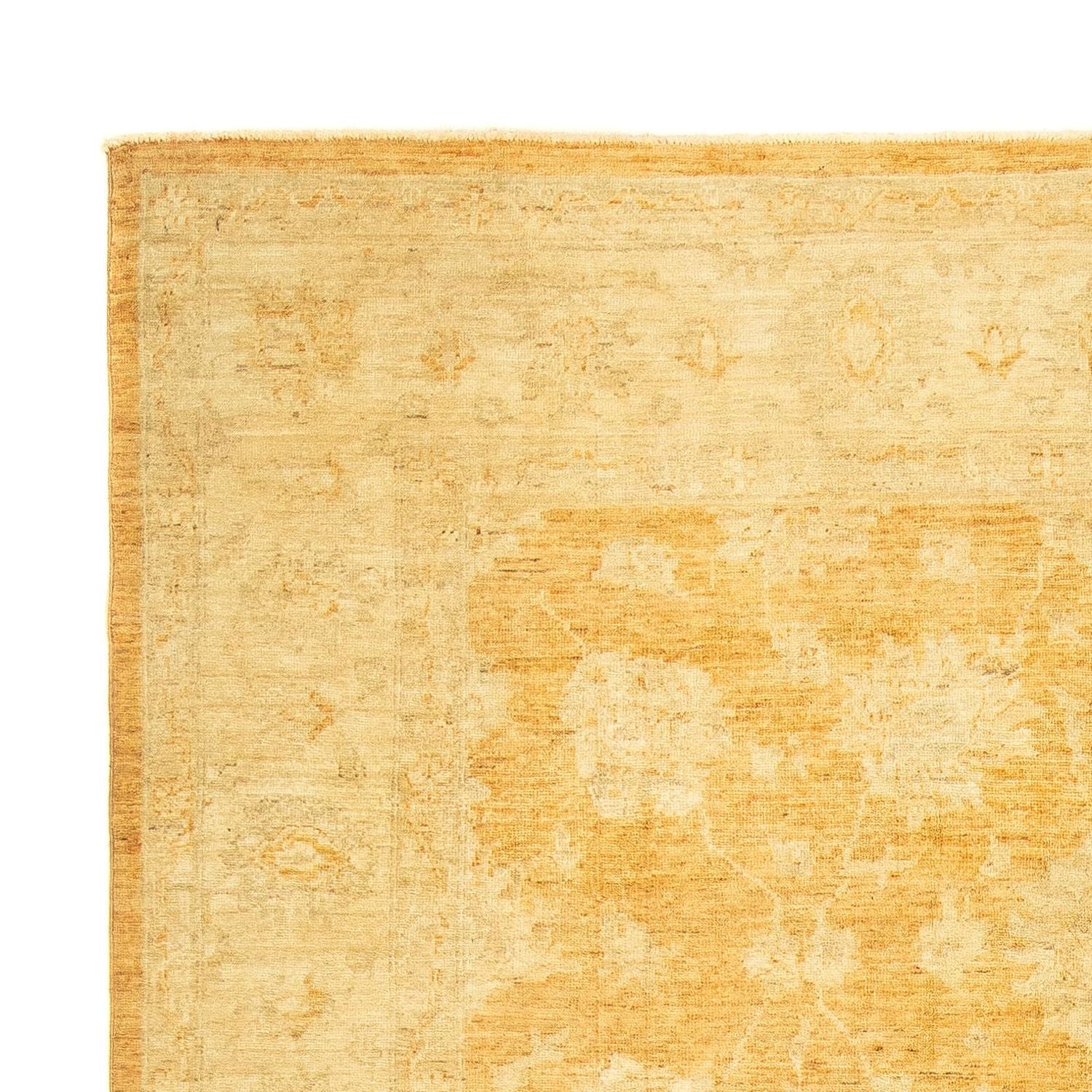 Tapis Ziegler - 251 x 190 cm - jaune moutarde