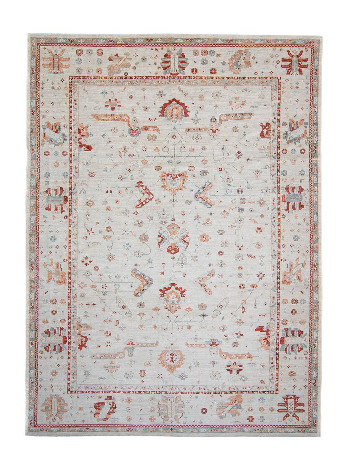 Tapis Ziegler - Usak - 342 x 252 cm - beige