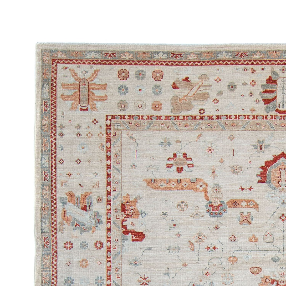 Tapis Ziegler - Usak - 342 x 252 cm - beige