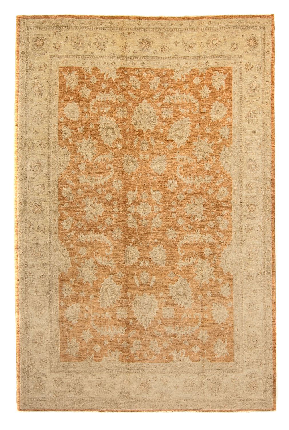 Tapis Ziegler - 391 x 267 cm - rouille